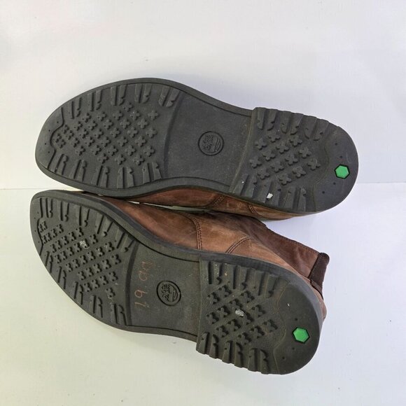 Timberland Defender Repellent Ankle Boots Brown Leather Lace Up Size 10 - Picture 5 of 8